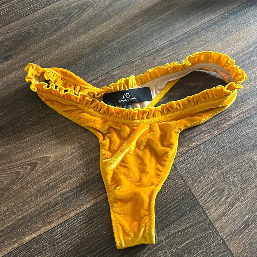 Angelys Balek Velvet Bikini Bottom
